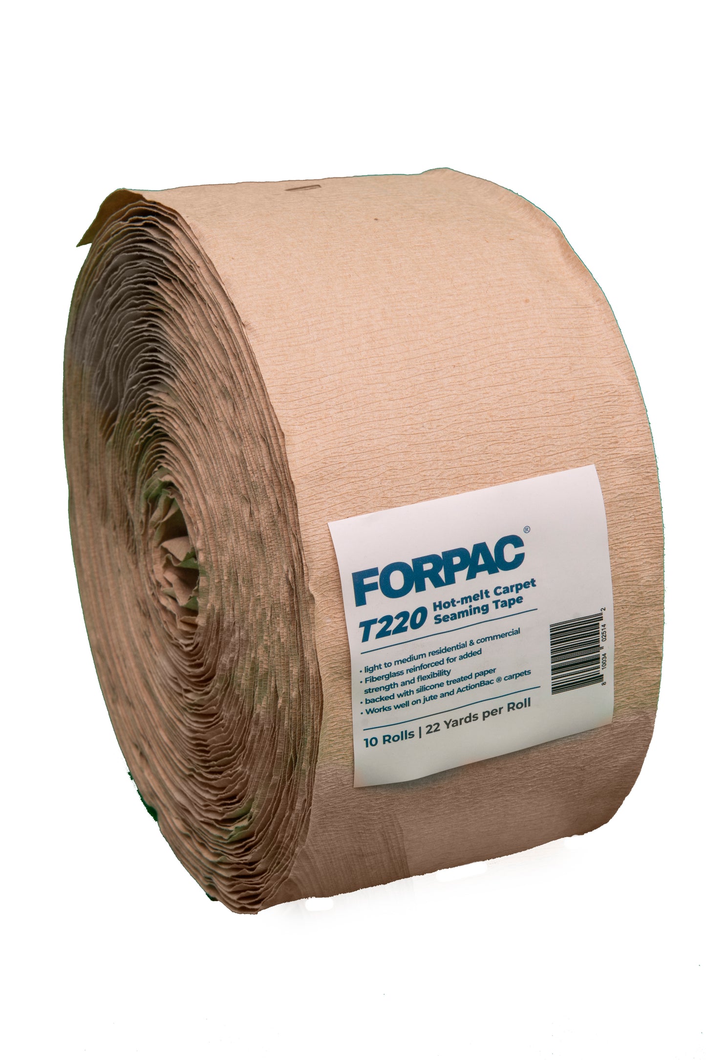 Hot-Melt Carpet Seaming Tape - 22 yards per roll | 10 rolls per box