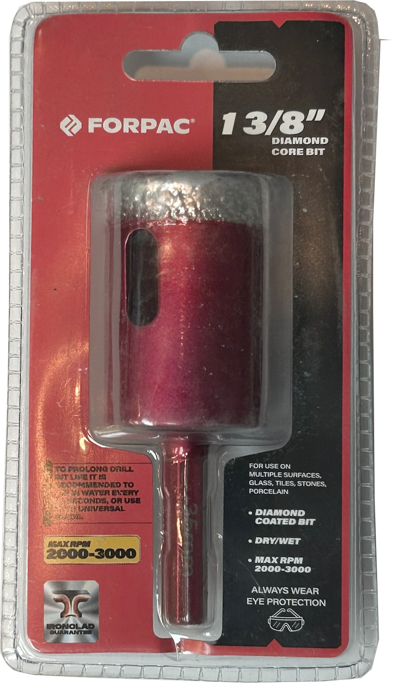 1 3/8" DIAMOND CORE BIT