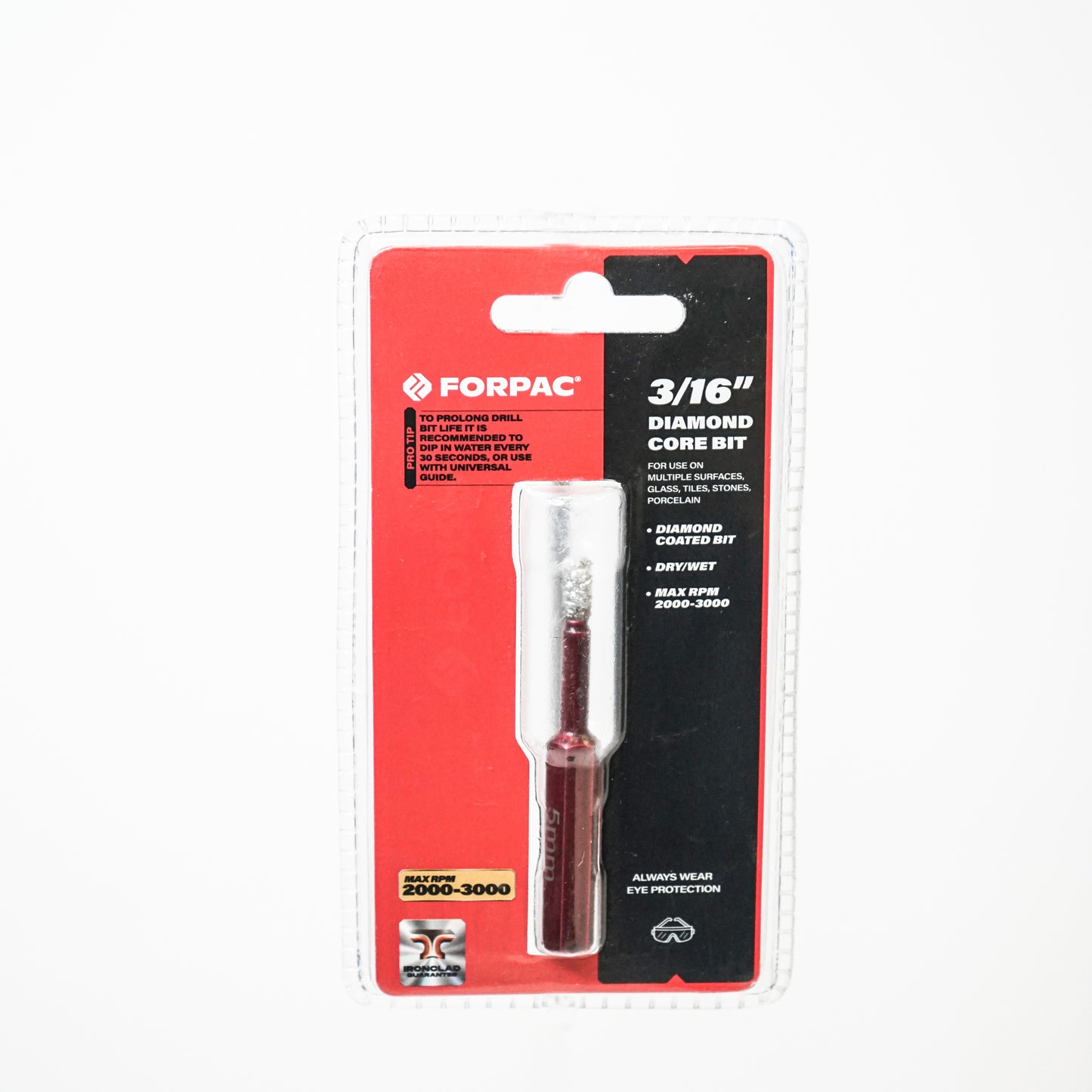 3/16" DIAMOND CORE BIT