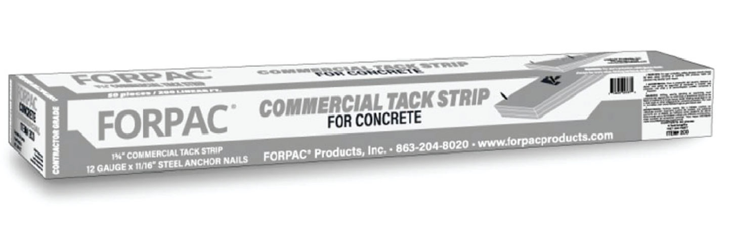 1 3/4" CONCRETE TACK STRIP