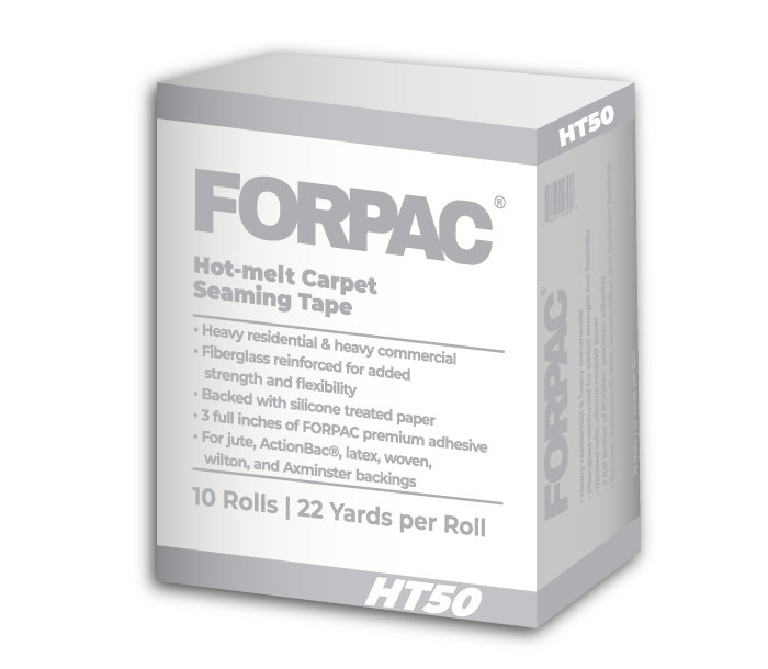 Hot-Melt Carpet Seaming Tape - 22 yards per roll | 10 rolls per box