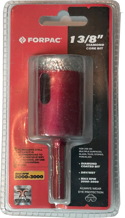 1 3/8" DIAMOND CORE BIT