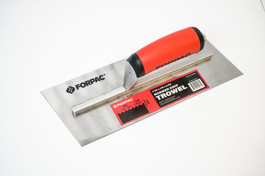 RUBBER GRIP U  NOTCH TROWEL 1/32 x 1/16 x 1/32