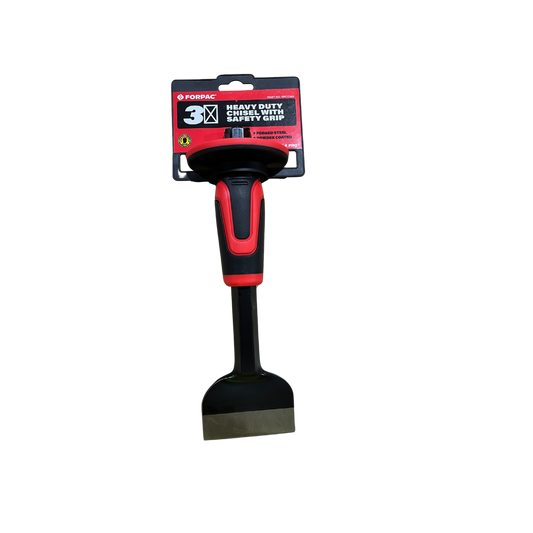 Heavy-Duty Chisel with Safety Grip