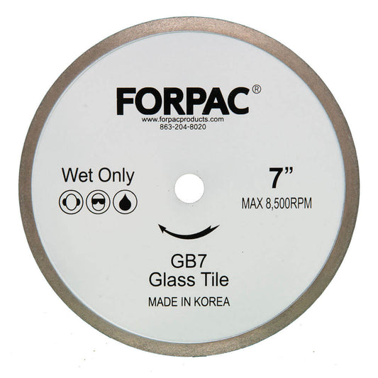 7" Premium Glass Diamond Blades