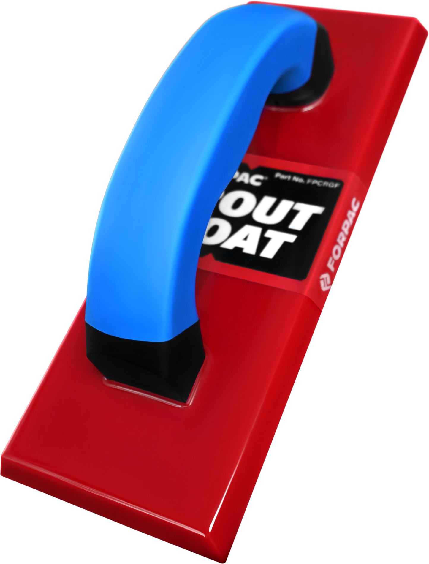 4” X 9” Red Grout Float