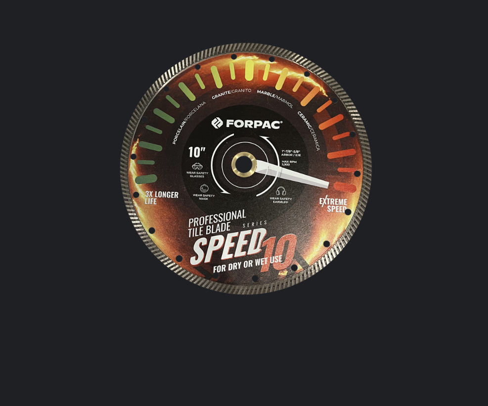 10' TURBO SPEED BLADE